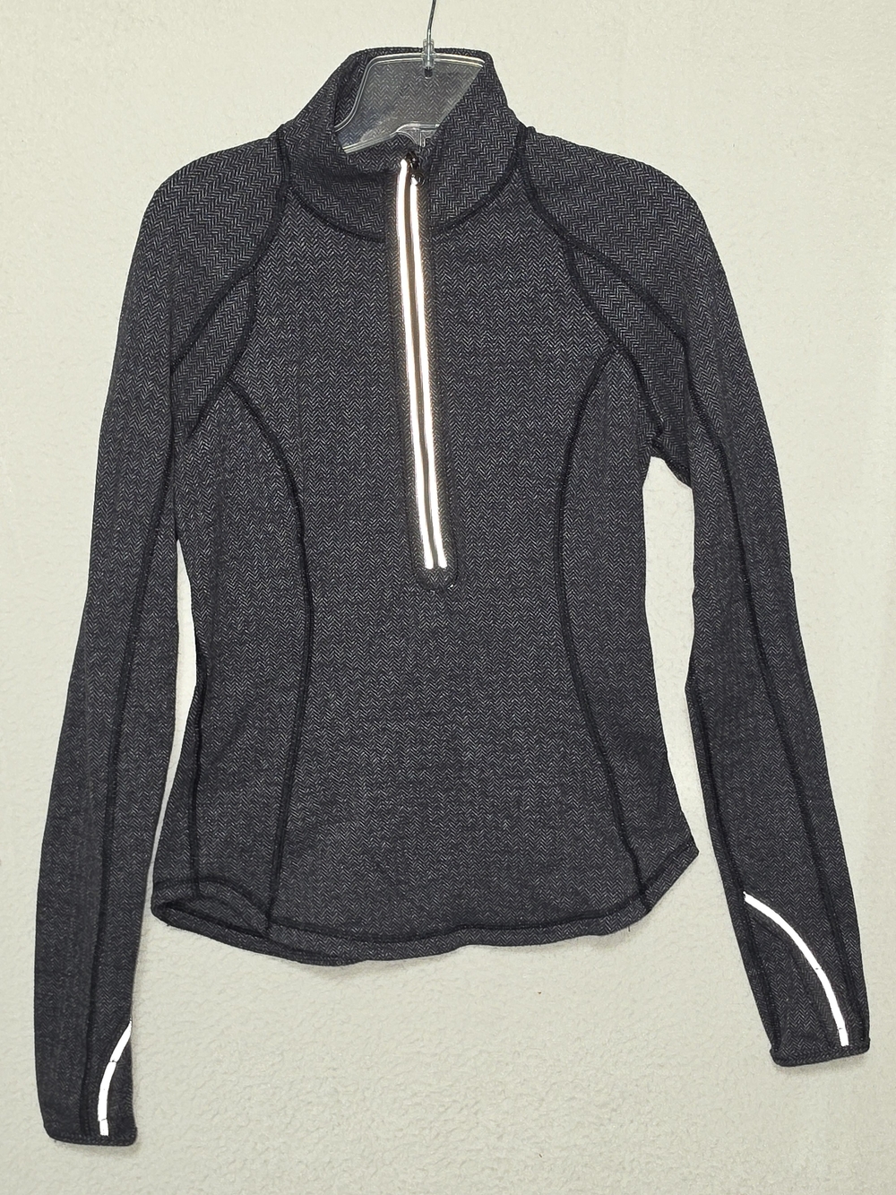 lululemon athletica Women's Dark Charcoal Gray Half-Zip Pullover